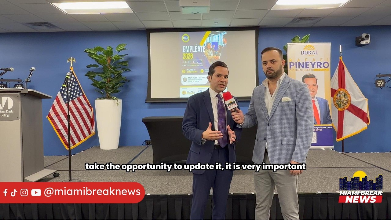 Doral se prepara para la tercera edición de la Feria de Empleo “Empléate 2026”