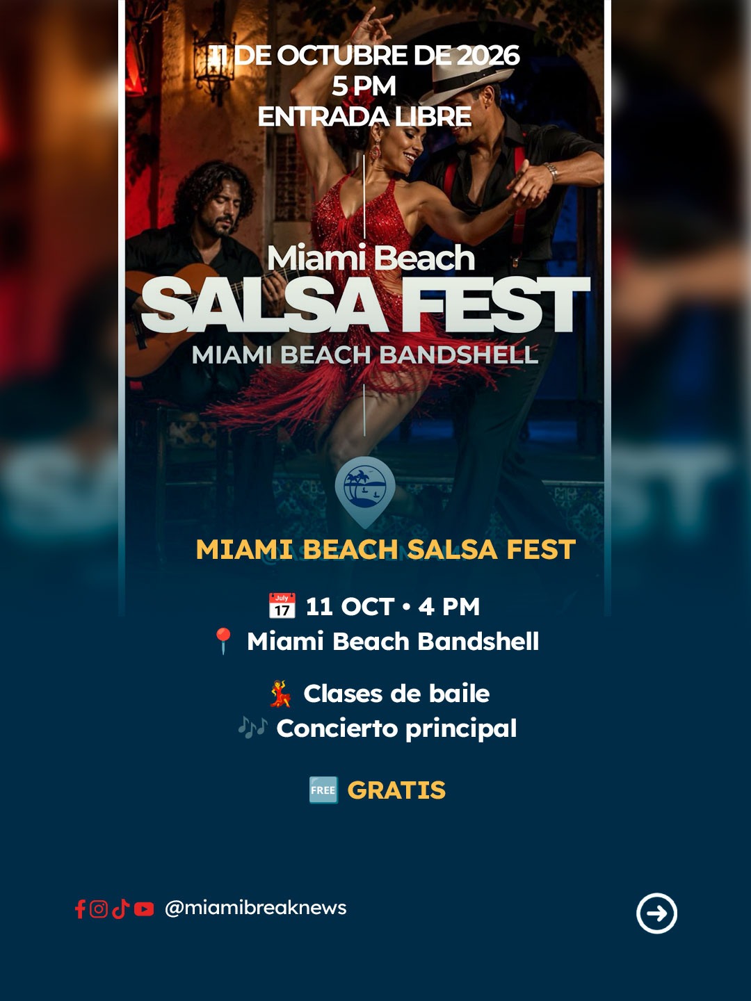 Planes de Octubre en Miami - Plan 6