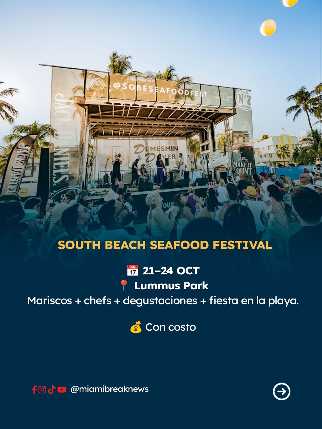 Planes de Octubre en Miami - Plan 8